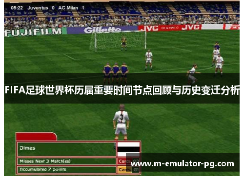 FIFA足球世界杯历届重要时间节点回顾与历史变迁分析 FIFA足球世界杯历届重要时间节点回顾与历史变迁分析