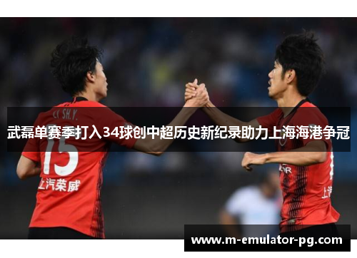 武磊单赛季打入34球创中超历史新纪录助力上海海港争冠